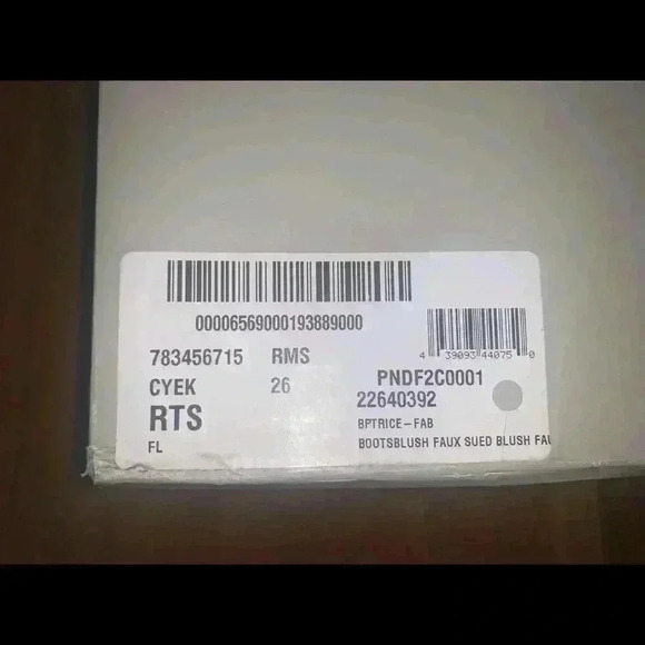 BP Blush Peep Toe Booties! 9 - Picture 6 of 8